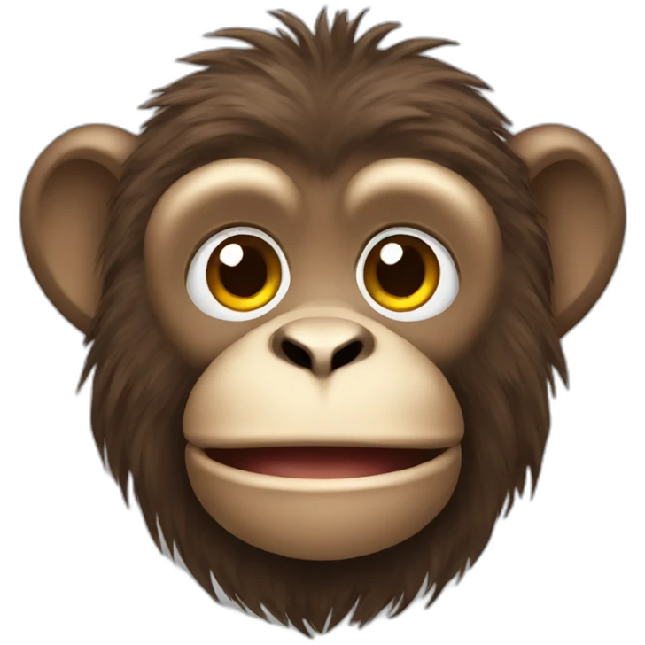 monkey  fluffy emoji