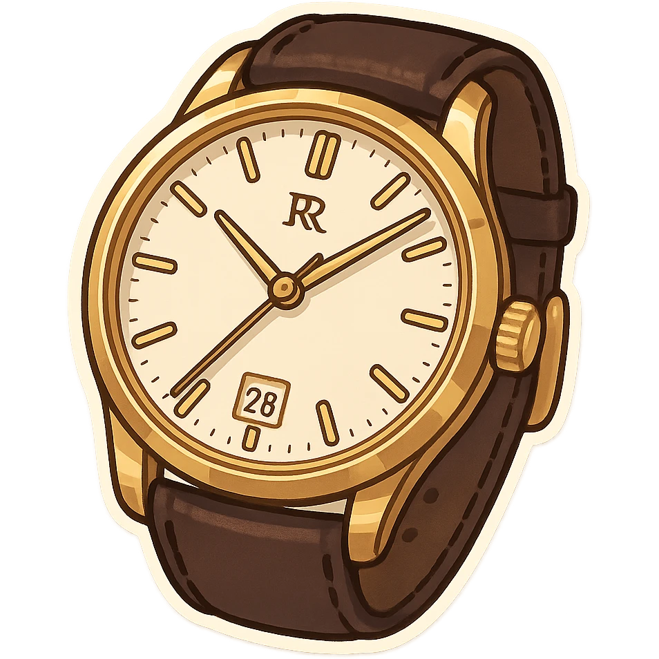 Luxury brand watches emoji
