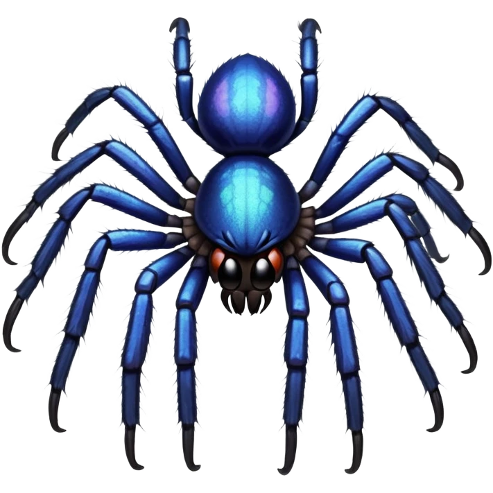 blue tarantula emoji
