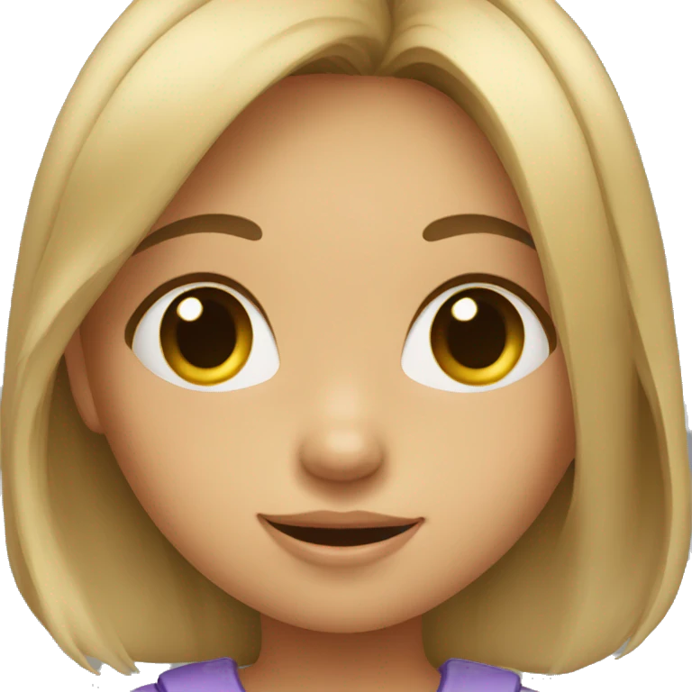 little girl emoji