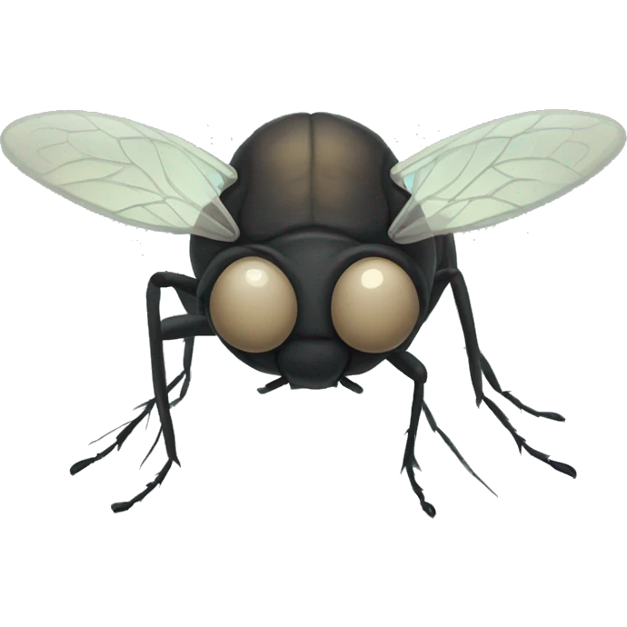 Creepy fly emoji