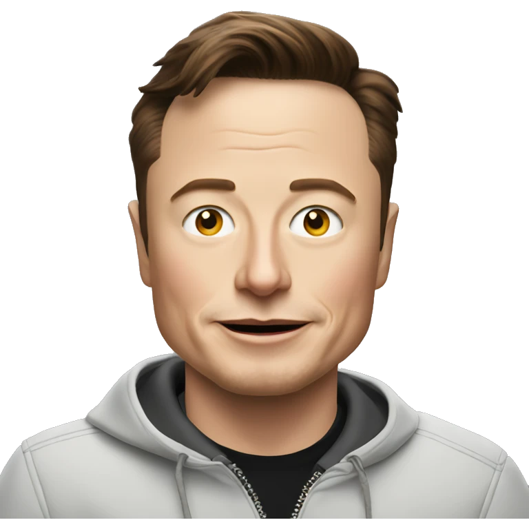 flying elon musk emoji