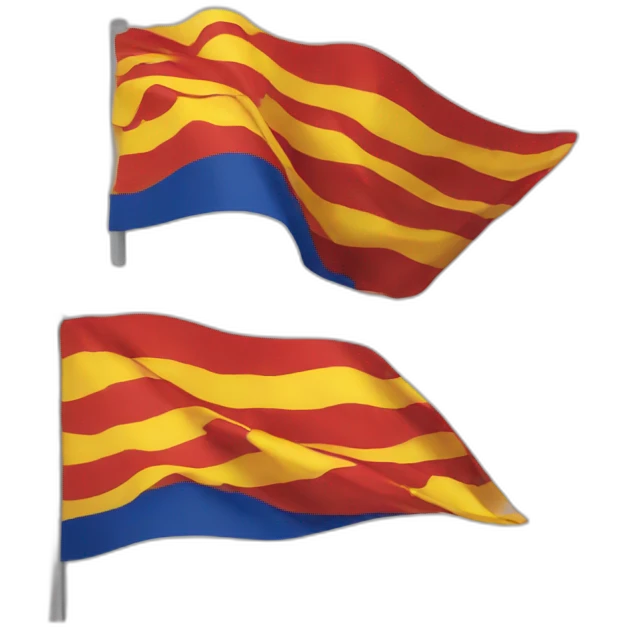 bandera catalana emoji