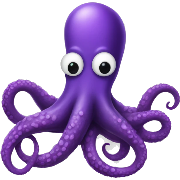 purple tentacle emoji