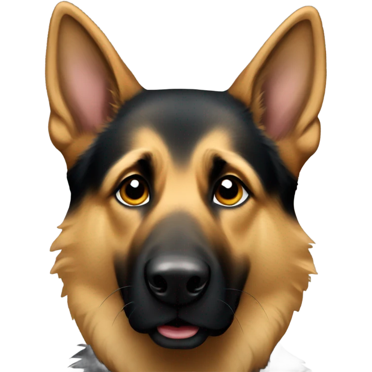 German shepherd emoji