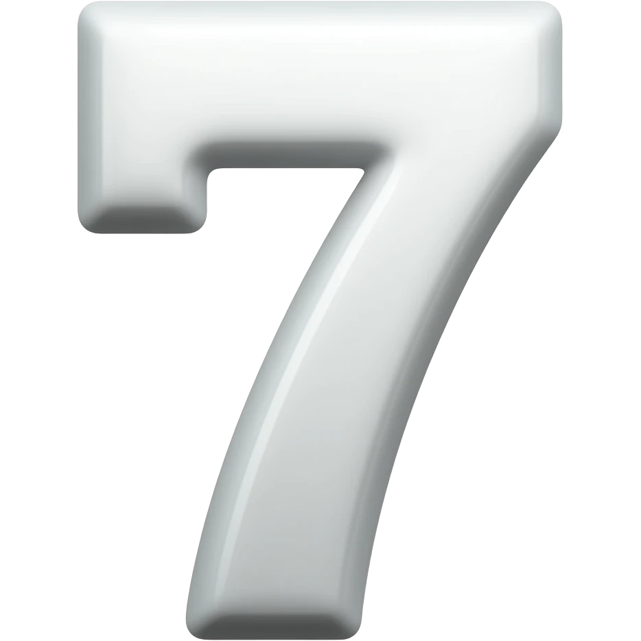 numero 7 emoji