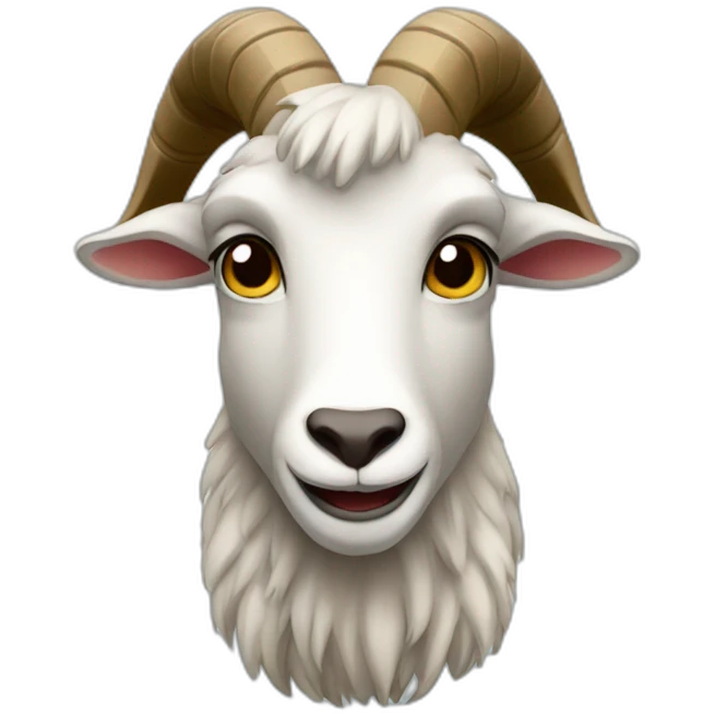 Wild goat emoji