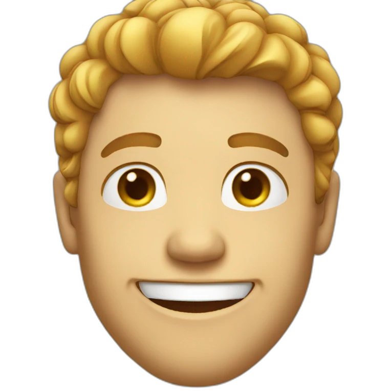 A men smile  emoji