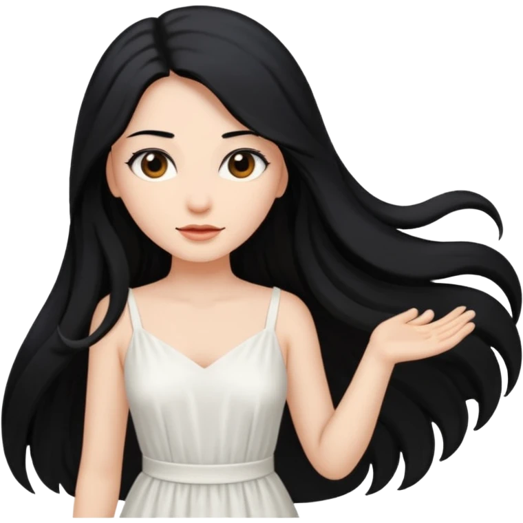 ca you make her hair a little longer please emoji