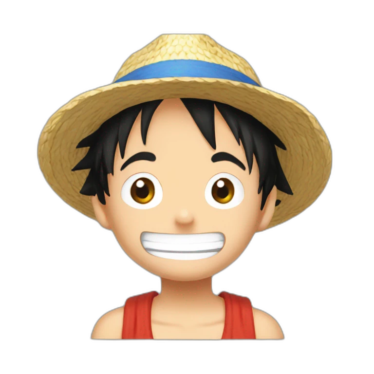 Luffy enfant emoji