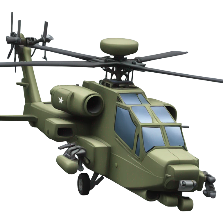 Apache helicopter emoji
