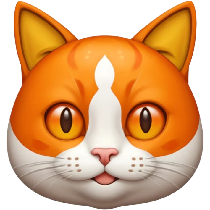 Crie a imagem de uma gato sorridente emoji