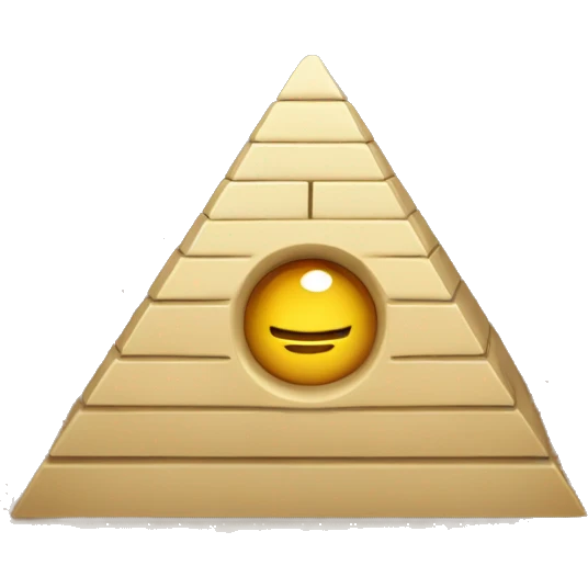 Pyramide illumina emoji