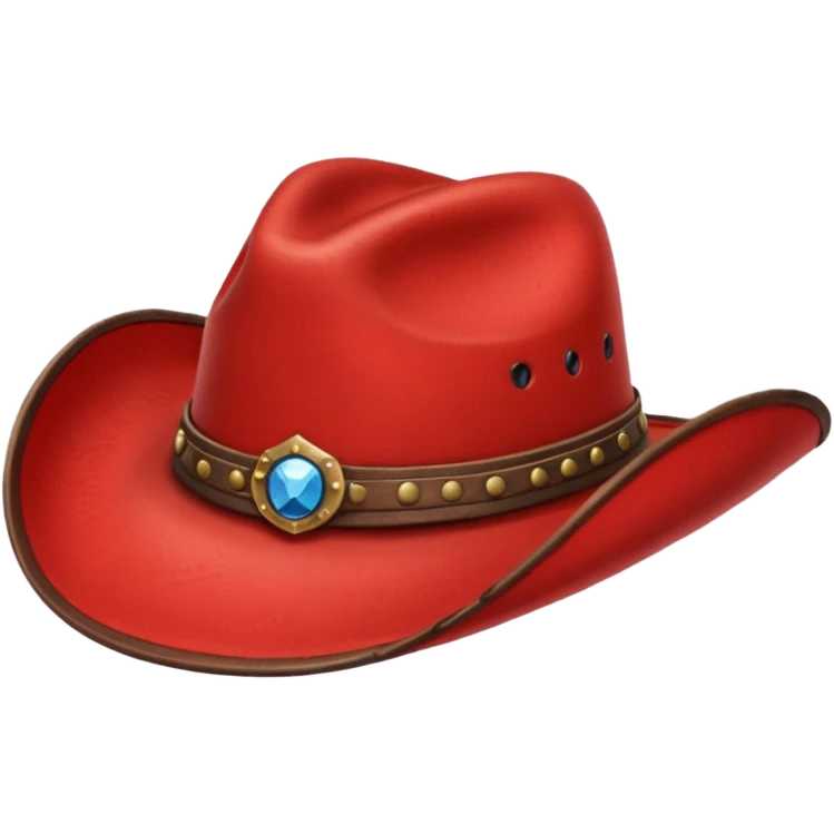 red cowboy hat emoji