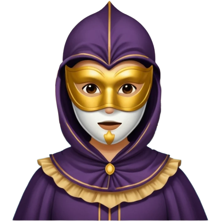 masked person venice emoji