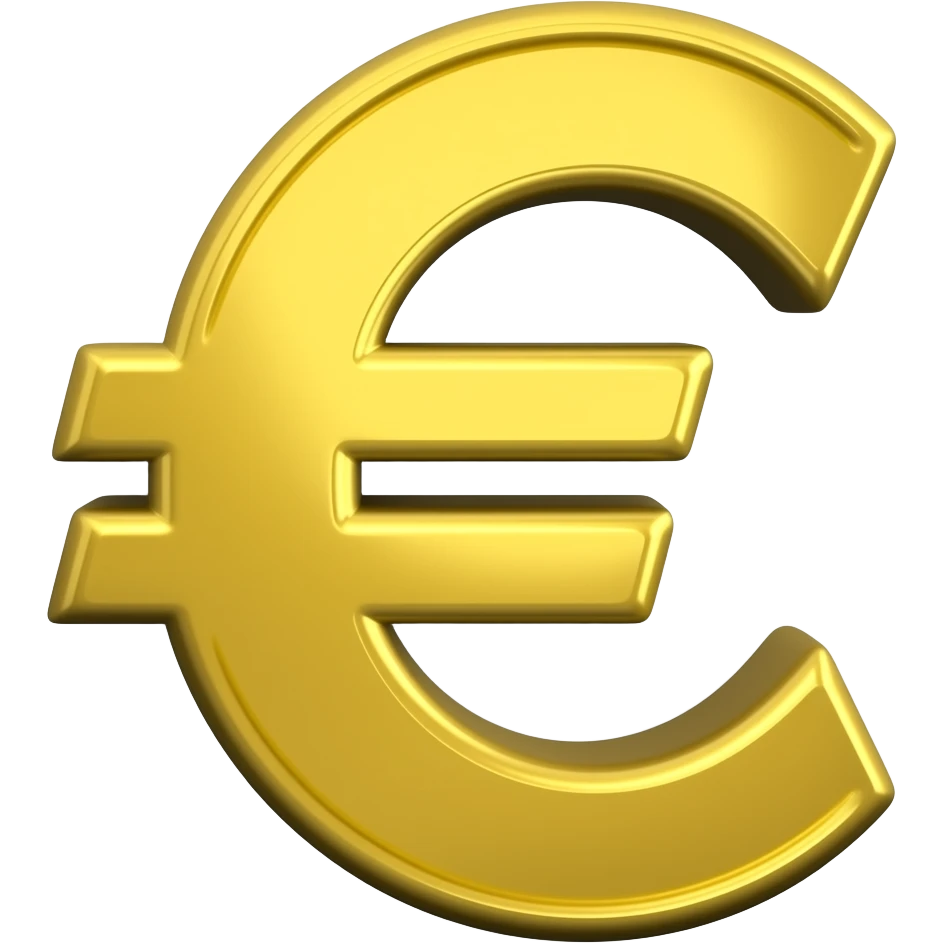 Money euro emoji