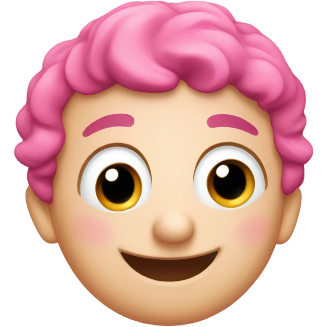 Pink emoji funny emoji