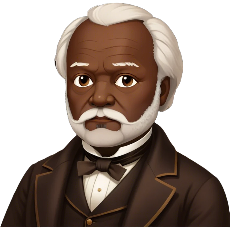 Cinematic Realistic portrait of Victor Hugo, shown as an iconic writer with intense, thoughtful eyes and richly detailed 19th‑century attire, rendered in warm, literary lighting that captures his creative spirit emoji