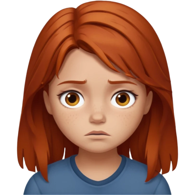 Ginny from Ginny and Georgia crashing out  emoji