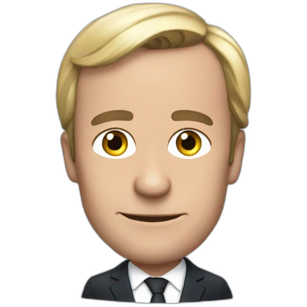 Macron lepen emoji