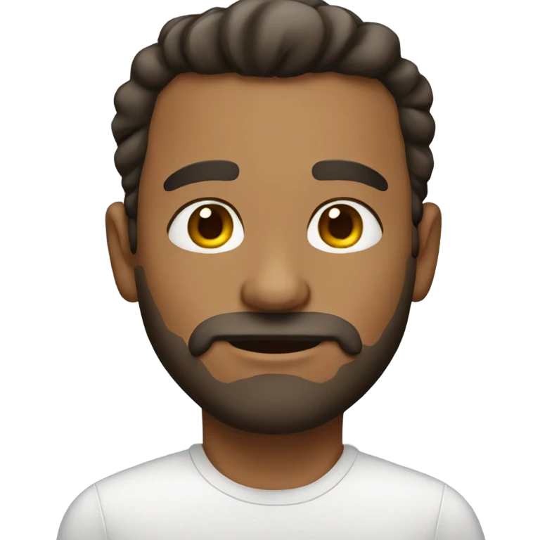 Man without beard and mustache  emoji