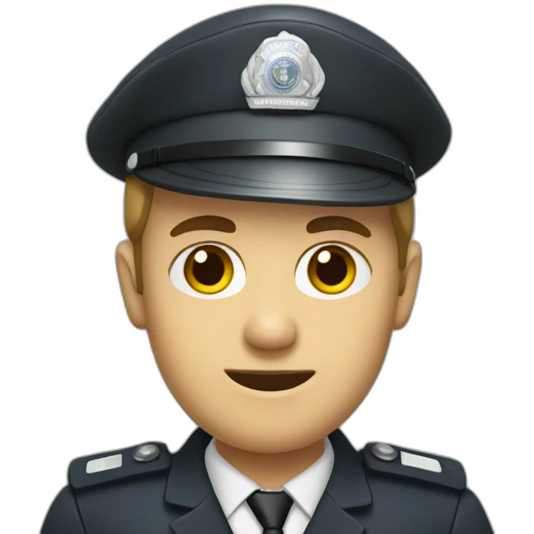 Customs officer emoji