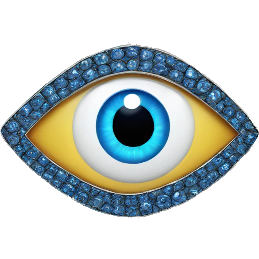 Evil-eye necklace  emoji