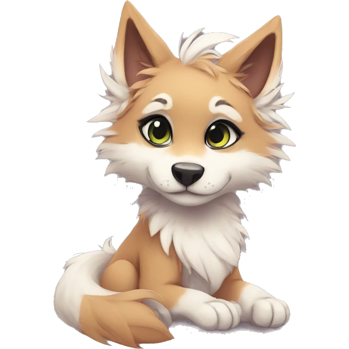 Cute Cool furry by Falvie, griffsnuff, LiLaiRa emoji