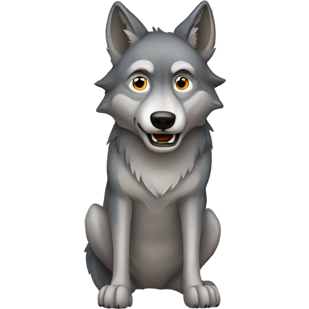 Wolf emoji