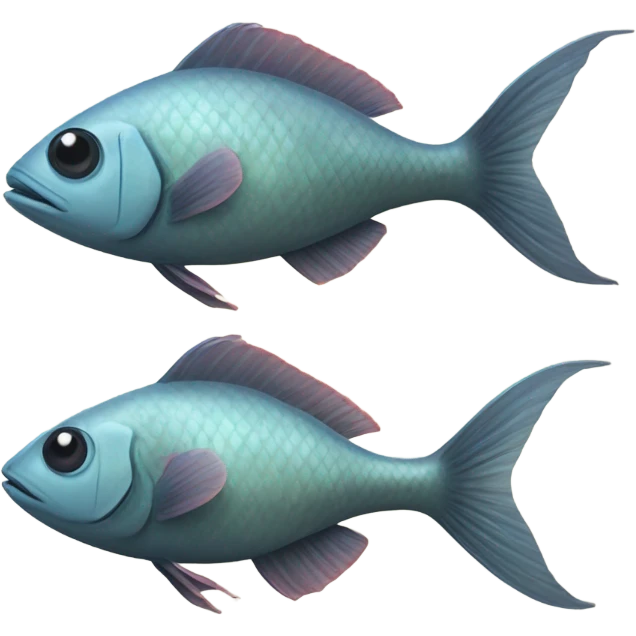 Fish walking emoji