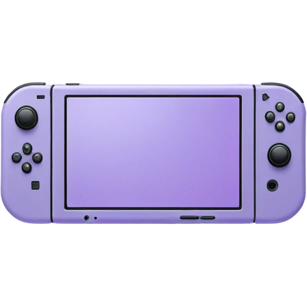 Lilac Nintendo switch emoji