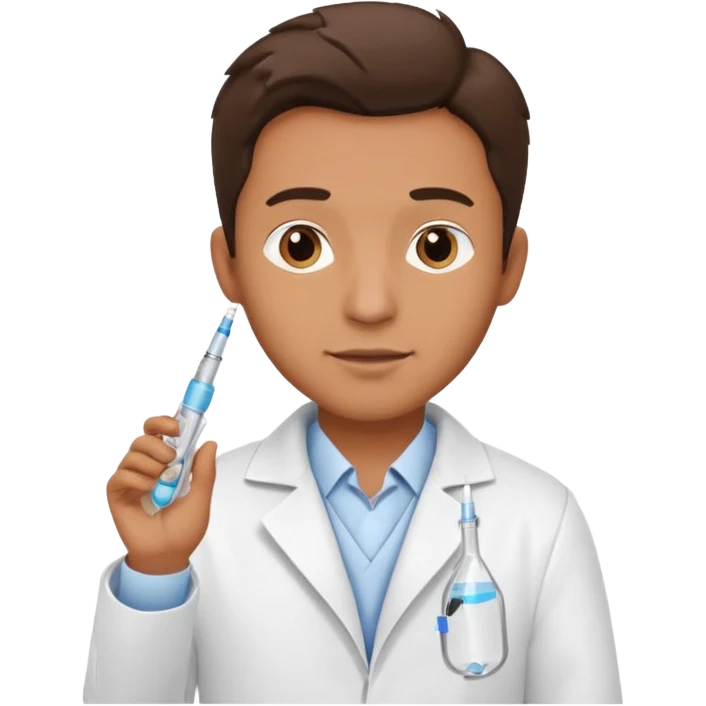 vaccinator male emoji