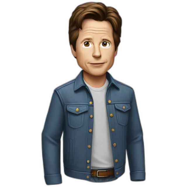 Michael J. Fox emoji