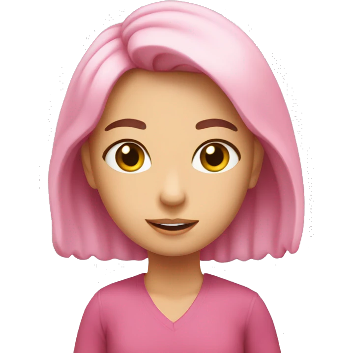 Rosa Herz emoji