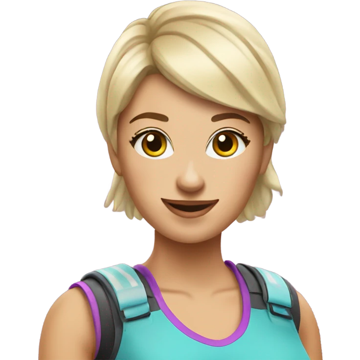 Audrey rollerblading emoji