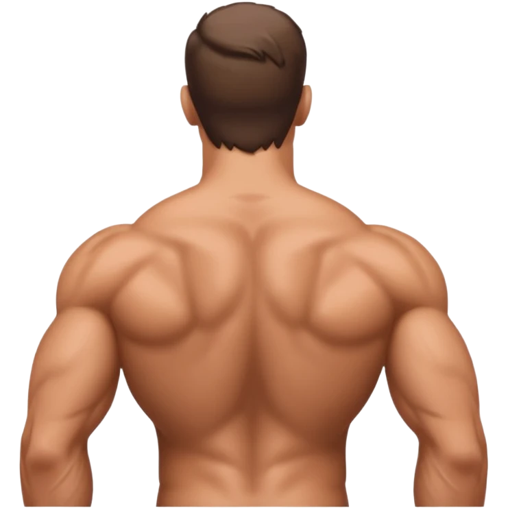 back pain, focus on humen back emoji