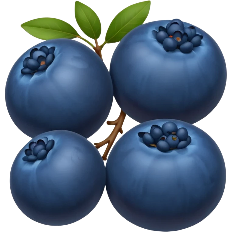 blue berries emoji