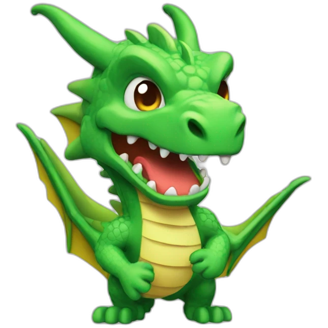 MOD POWER text dragon emoji