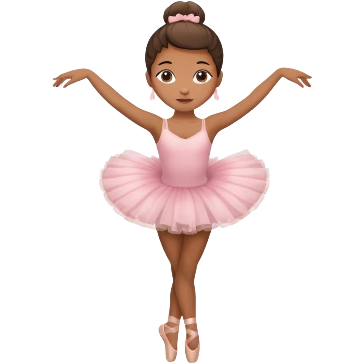 a capuchino head and the body ballerina and add face emoji