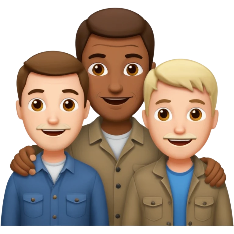 now hsve s dad one a mad one and a happy one emoji