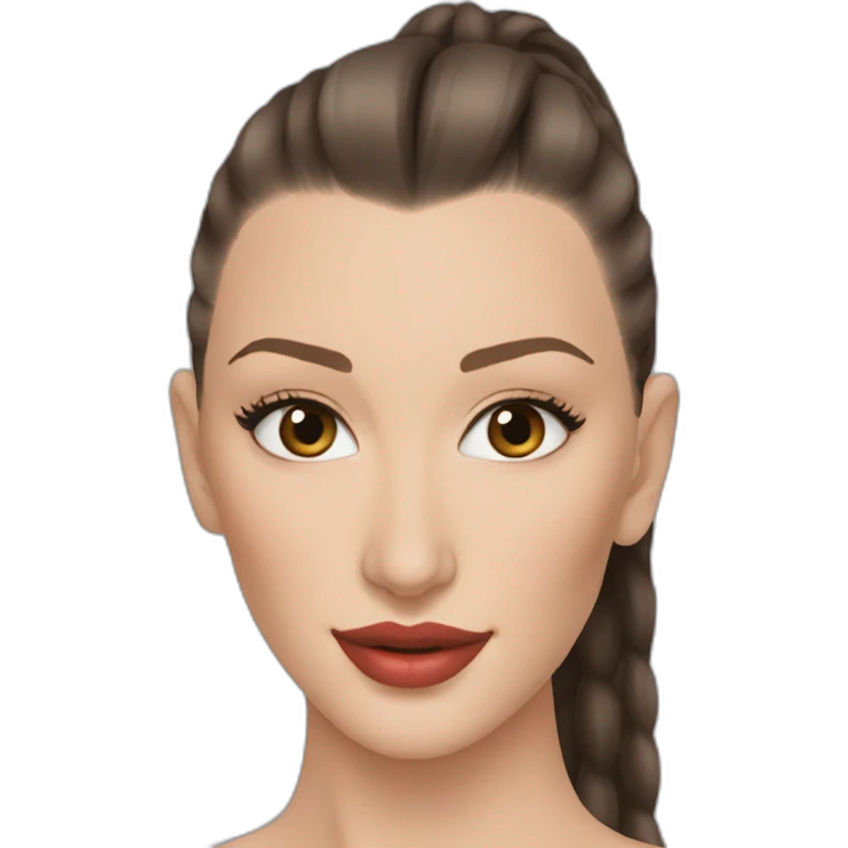 Bella hadid emoji
