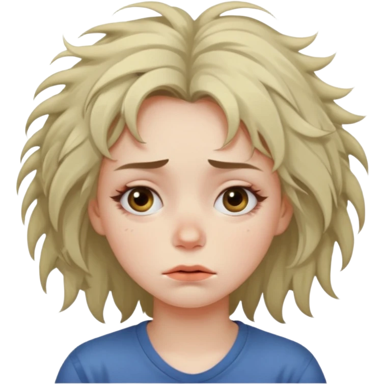 Tired girl emoji