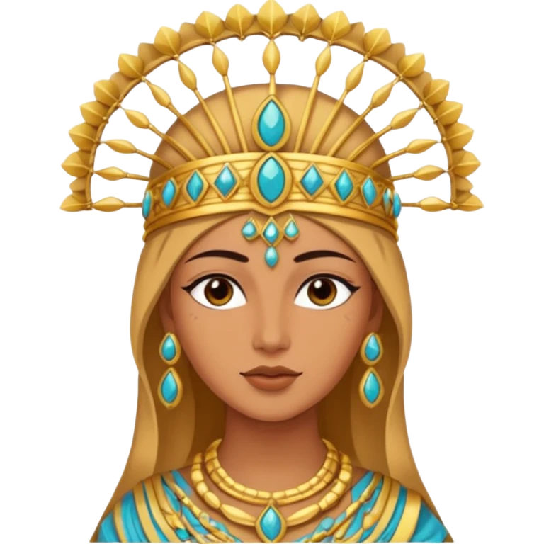 una diosa de la época púnica, de alto rango emoji