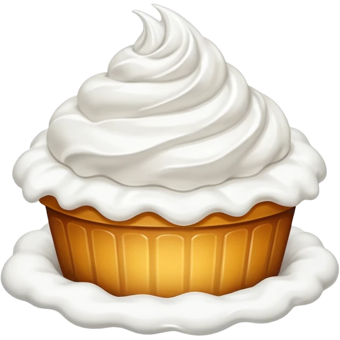 whipped cream dollip emoji