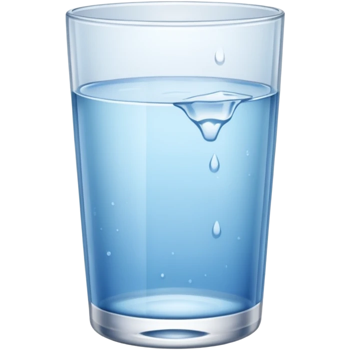 ]glass with water emoji
