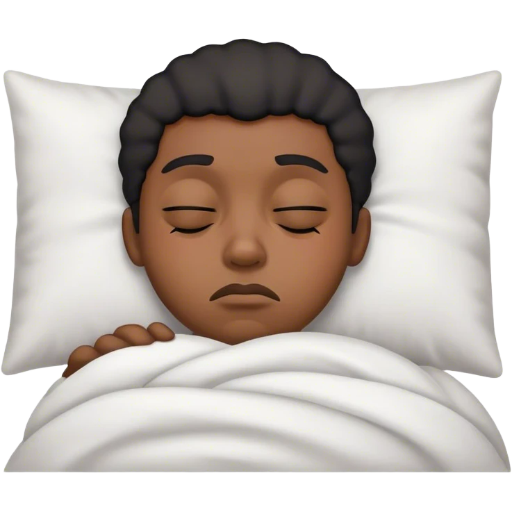 Black sleepy z emoji