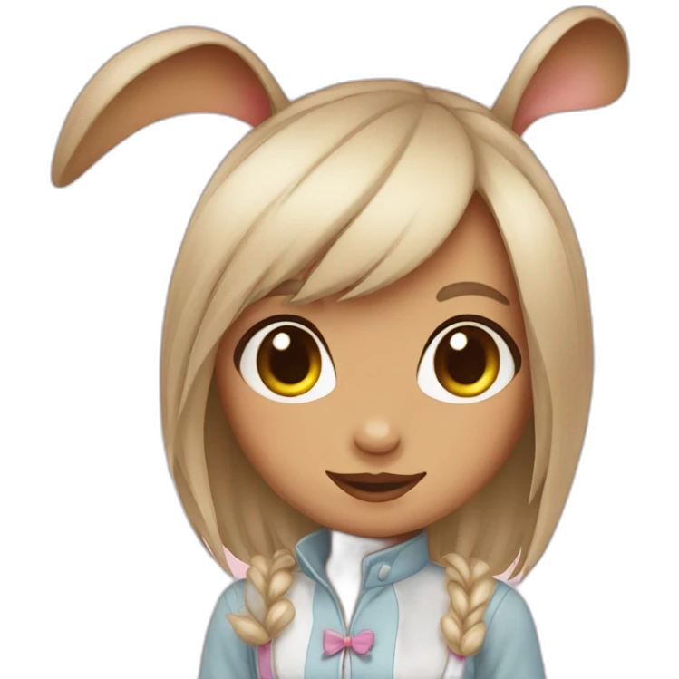 Bunny girl emoji