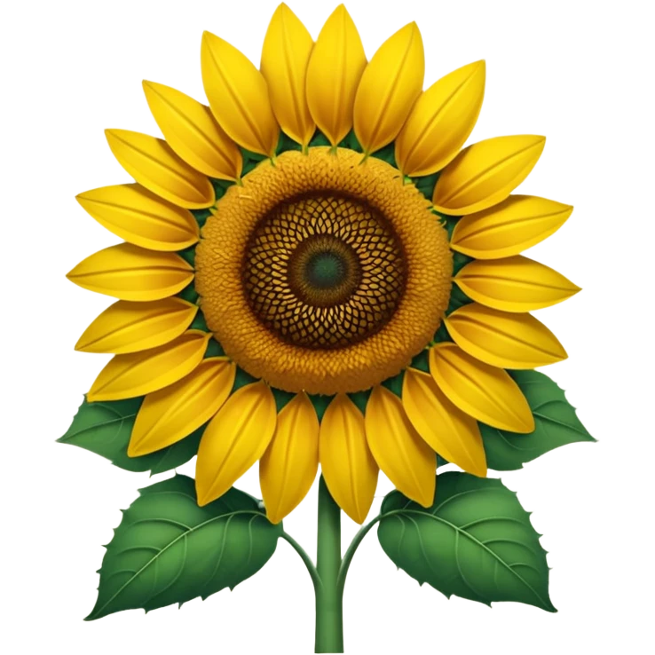 I give the picture name sunflower.   i want guess the two emoji  sunflower  emoji