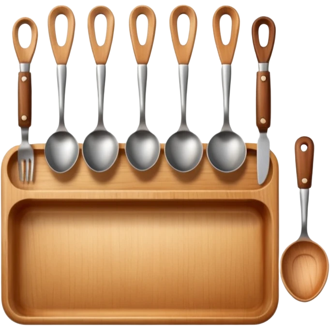 wooden kitchenware emoji