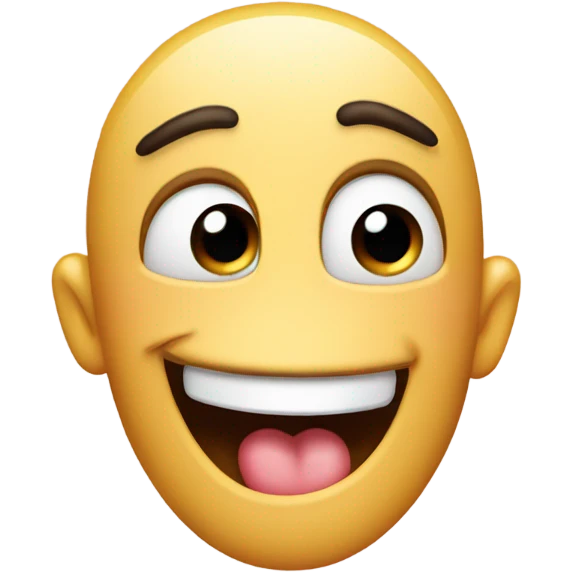 Emoji winking with one finger on tongue   emoji